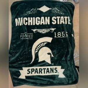 Michigan State Throw Blanket